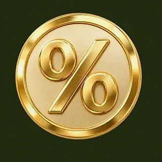 Gold percent coin — Savaspin
