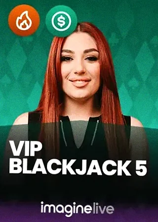 VIP Blackjack 5 live game cover