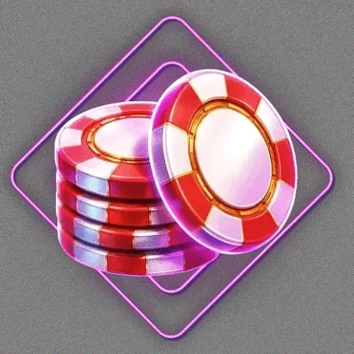 Poker table with cards