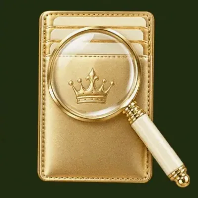 Wallet and magnifier — Savaspin