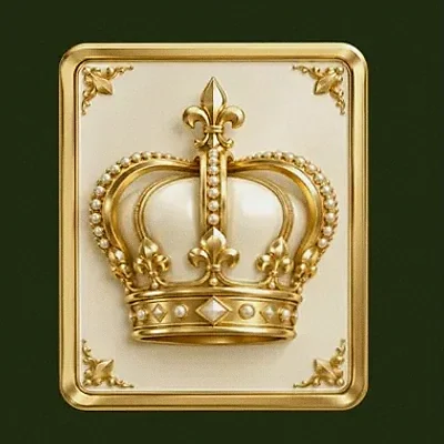 Crown emblem card — Savaspin