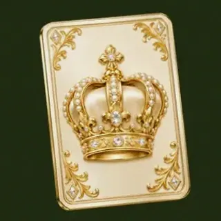 Royal crown card — Savaspin