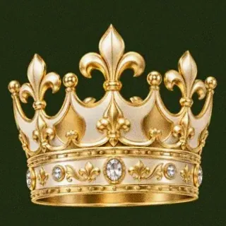 Ornate royal crown — Savaspin