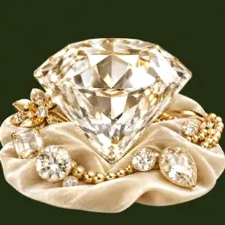 Faceted diamond gemstone — Savaspin