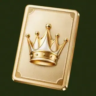 Crowned casino card — Savaspin
