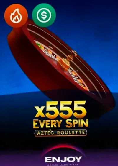 Aztec Roulette x555 live game cover