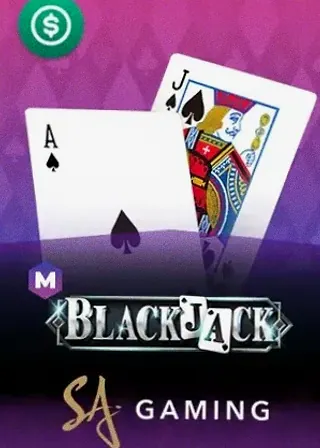 M Blackjack live game cover